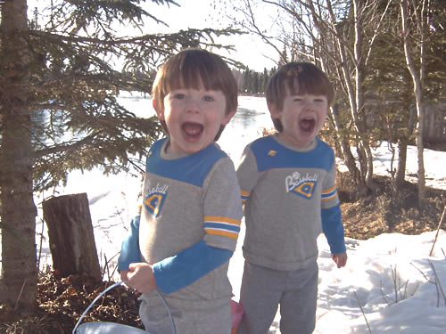 Easter Boys at Kenai Riverfront